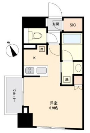 プライマル杉並方南町の物件間取画像